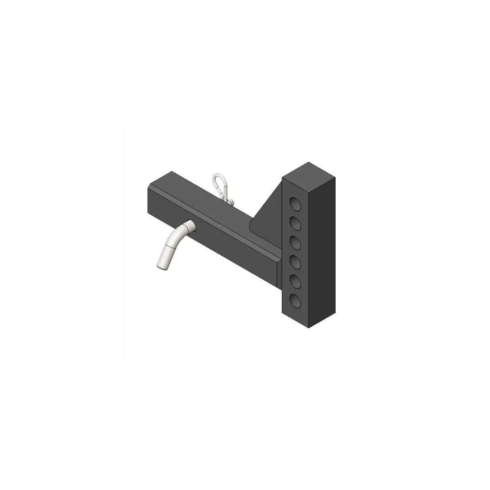 Replacement Weight Distribution Hitch Shank - 6 Hole - BLUBXW4066